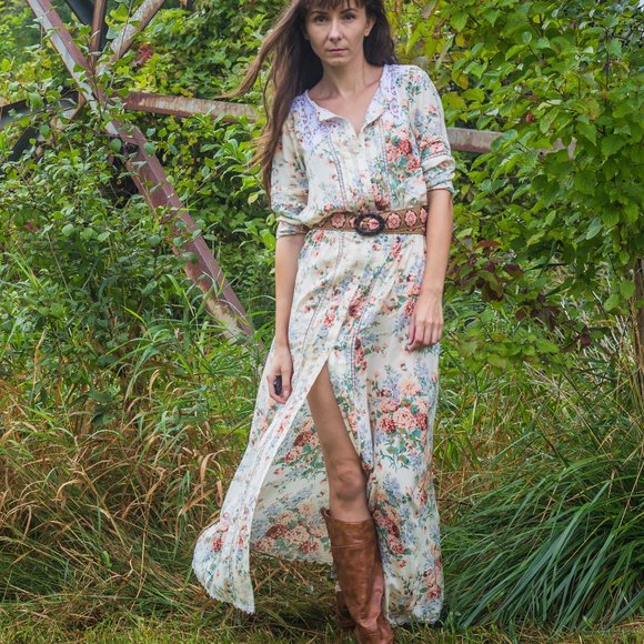 Vintage Arnhem Duster Dress - Picture 1 of 5